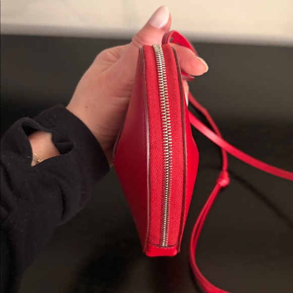 Alaia Le Coeur (Heart) Small Red Leather Calfskin Bag, RARE IN THIS COLOR & SIZE - Picture 8 of 17